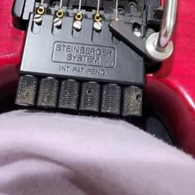 Steinberger  Gm7ta  Not To Sure Flamed Red image 3