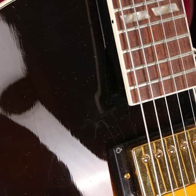 1991 Gibson ES-165 Herb Ellis Hollowbody Sunburst image 8