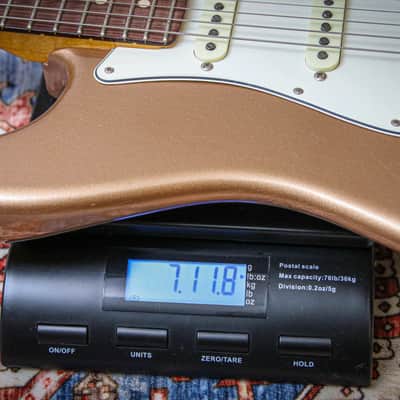 FENDER USA Custom Shop Post-Modern Stratocaster "Firemist Gold + Rosewood" (2017) image 4