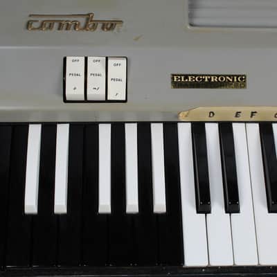 Farfisa 1960's Vintage Combo Compact Organ with Stand and Case Made in Italy image 5