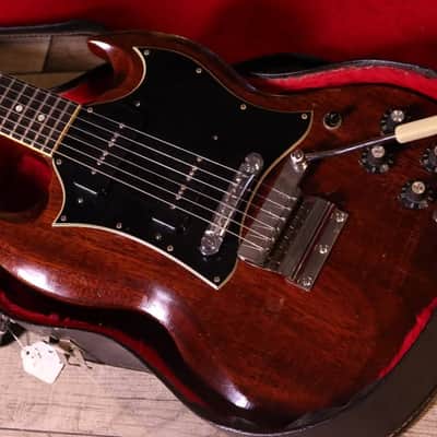 Gibson SG Special Large Guard Vibrola 1969 Aged Cherry image 6