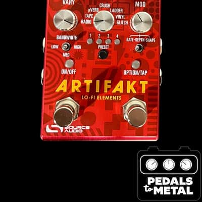 Source Audio Artifakt Lo-fi Elements 2024 - Present - Red X17125 image 3