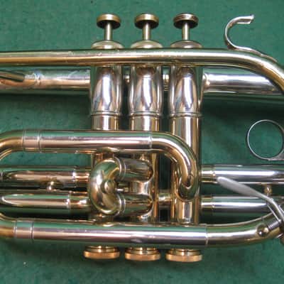 Olds Special Cornet 1963 2-Tone Bell - Reconditioned - Case & Olds 3 Mouthpiece image 6
