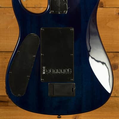 Sterling John Petrucci JP157DQM JP157 DiMarzio - Quilted Cerulean Paradise image 2
