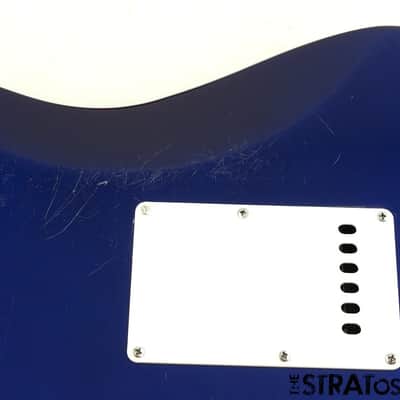 USED 2000 Fender MIM Standard Strat BODY & HARDWARE Guitar Cobalt Blue image 3