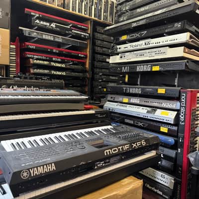 Yamaha Motif XF 6 Production Synthesizer BLACK 61 key keyboard //ARMENS//