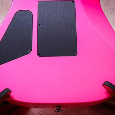 JACKSON USA Custom Shop Dinky HSH Floyd "Neon Pink + Ebony" (2026) image 17