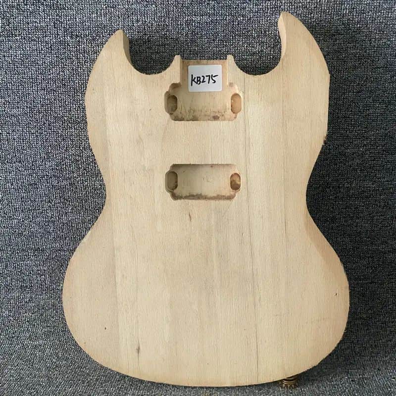 Left Handed Solid Basswood Guitar Body image 1