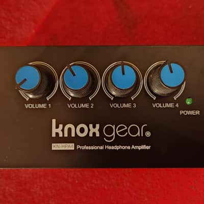 Knox Gear KN-HPA4 4-Channel Professional Stereo Headphone Amplifier image 1