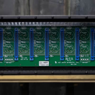 API 500VPR 10-Slot 500 Series Rack with L200 PSU 2019 - Present - Black image 1