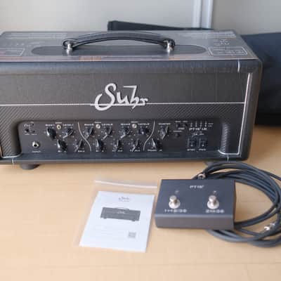 Suhr PT15IR Pete Thorn Signature 3-Channel 15-Watt Guitar Amp Head 2019 - Present - Black image 5