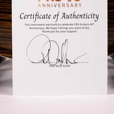 PRS custom 24 40th 2025 - tiger eye image 14