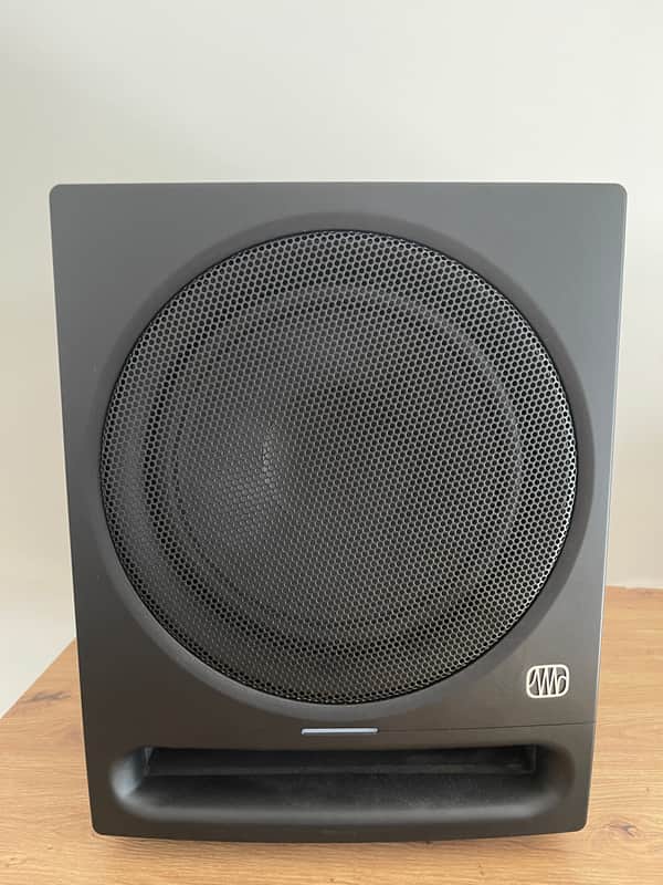 PreSonus Eris Pro Sub 10 Active Studio Subwoofer w/ Box, Footswitch & Cordial Cables image 1