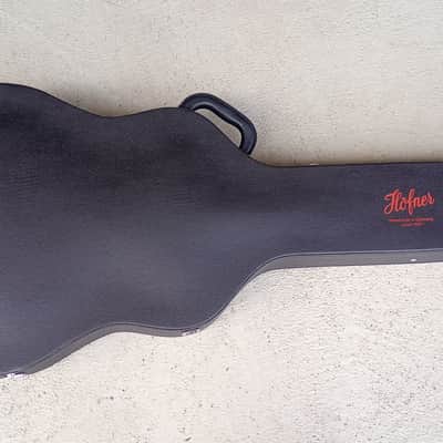 Höfner Hollowbody hard case for ES-335 style guitars * Rare model made in Germany * build in Hygrometer and Humidifier * image 3