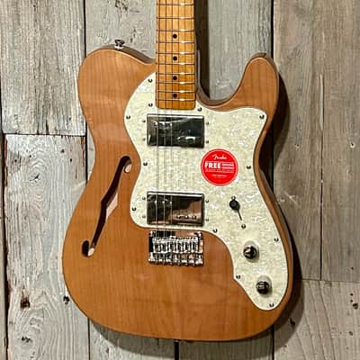 NEW Squier Classic Vibe '70s Telecaster Thinline Natural, HH Includes Pro Setup & Ships Fast so Support Small Business ! image 2