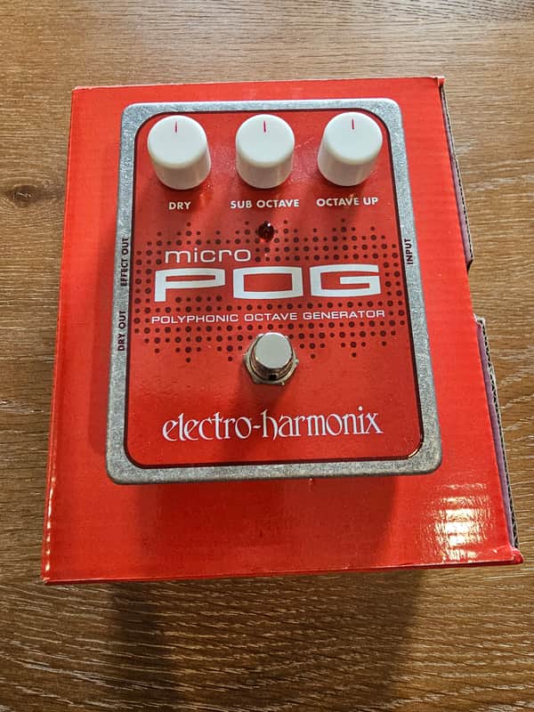 Electro-Harmonix Micro POG Guitar Effect Pedal with Box and Papers image 1