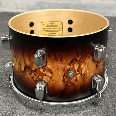 Tama Starclassic Maple 4pc Drum Set Molten Satin Brown Burst image 6