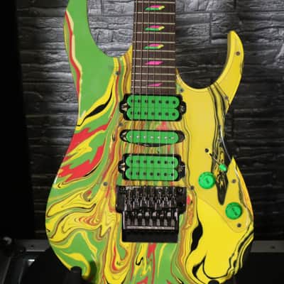 Ibanez UV77-MC Steve Vai Signature Universe 1990 - 1993 - Multi-Color image 10