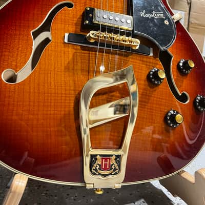 Hagstrom '67 Viking II Semi Hollow Guitar - Vintage Sunburst image 3