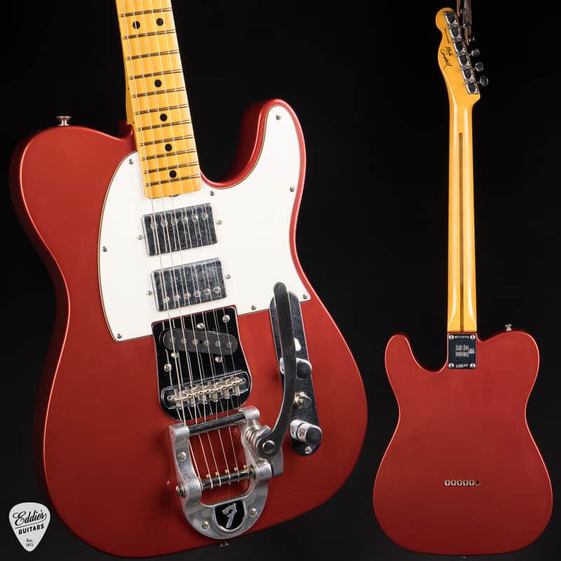 Fender Stories Collection Mike Campbell Red Dog Telecaster, Maple Fingerboard - Red Dog Red image 1
