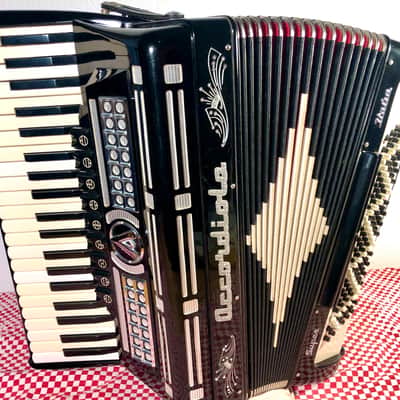 Accordion Accordiola Super Italia - Black 120 Bass image 4