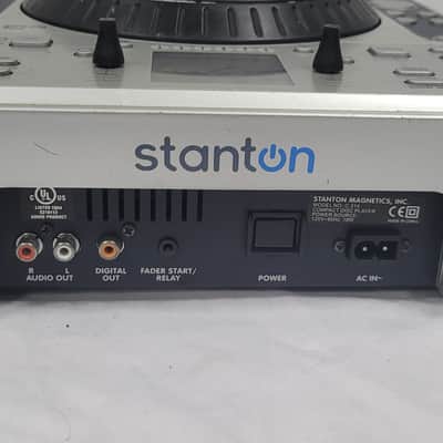 Stanton C.314 DJ Tabletop CD Player With Mp3 Playback Mixer Turntable - Working in Orig. Box image 2