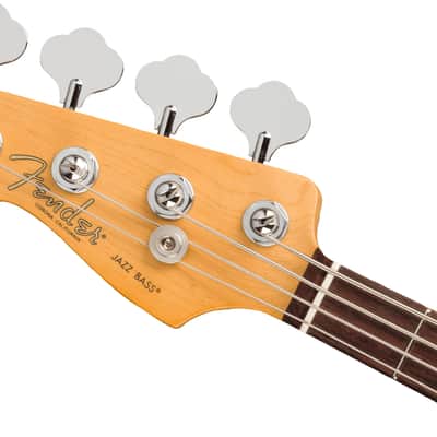 FENDER - American Professional II Jazz Bass Left-Hand  Rosewood Fingerboard  Olympic White - 0193980705 Bild 5