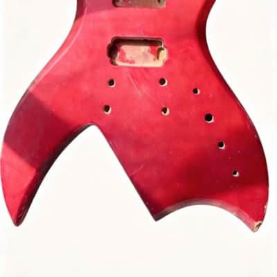 Red Mahogany BICH Style Guitar Body DIY Project image 1