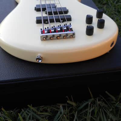 1980's ESP Horizon 5 String Bass Guitar JAPAN, Great Condition & Hard To Find, All Original W/OHSC image 10