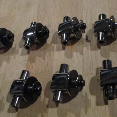 Matching 8Pc. Set of Mapex Double Sided Snare Drum Lugs with Mounting Screws , Washers & Gaskets Included image 2