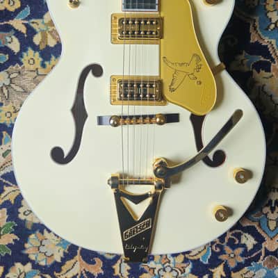 Gretsch White Falcon 6136T-59 Vintage Select Edition with Bigsby, Vintage White, Nitrocellulose Finish image 2