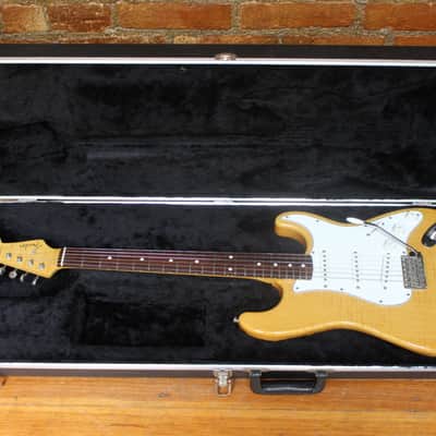 Fender Foto Flame Stratocaster MIJ - 1994 Natural image 12