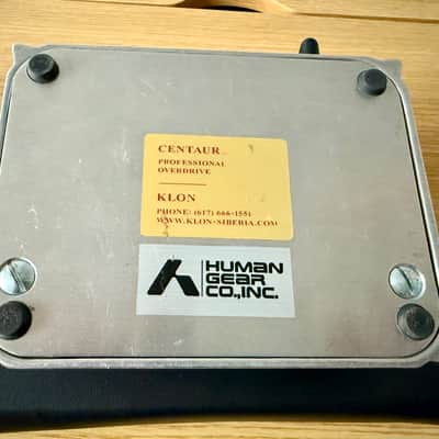 Klon Centaur Professional Overdrive #903 (Non-Horsie) 1994 - 2008 - Silver image 3