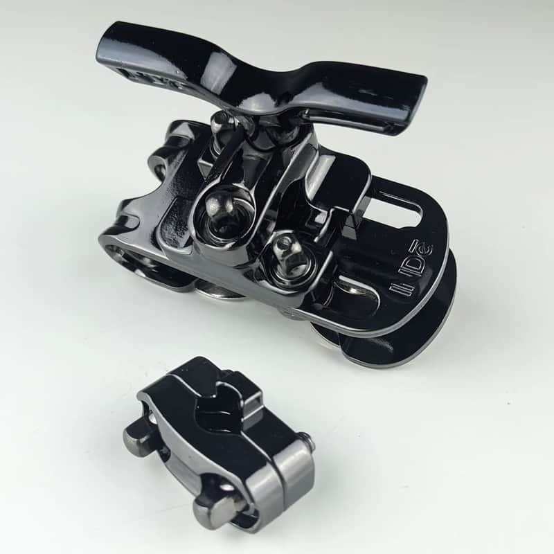 INDe BR2 Suspension Bracket with Wingnut  - Black Nickel Plated image 1
