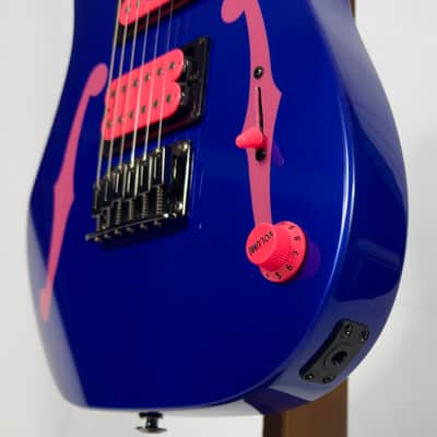 Ibanez Mikro PGM Paul Gilbert PGMM11 Electric Guitar 2021 - Jewel Blue image 7