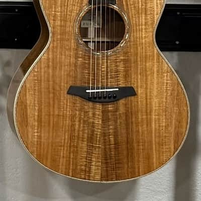 Furch Rainbow Gc-KK Custom All Solid Koa Hardshell Case Abalone Herringbone Voiced on Top and Back image 5