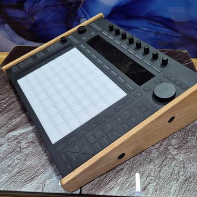 Ableton Push 3 Stand – Solid Oak Wood Synth Stand – 15° Angled Desktop Stand – Handmade Studio Gear Accessory image 3