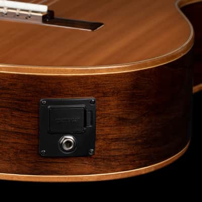 Ortega RCE159SN Performer Series Solid Cedar Top  Mahogany Neck Cutaway Nylon 6-String Classical Acoustic-Electric Guitar w/Gig Bag image 12