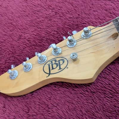 JB Player Lefty Strat copy 90s - Black - Made in Indonesia image 3
