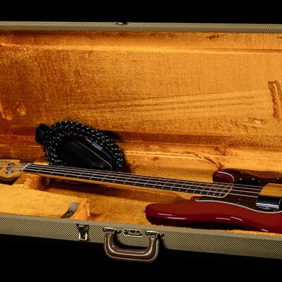 Fender Custom Shop 1962 Precision Bass Closet Classic Dakota Red Brazilian (398) image 6