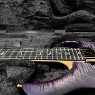 PRS Limited Edition Herman Li Signature Chleo 2025 - Charcoal Purple Burst image 4
