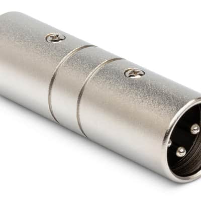 HOSA GXX-144 Gender Changer, XLR3M To Same image 2