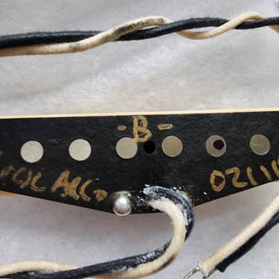 Virgil Arlo "1954 / White Label" Strat Pickup Set image 6