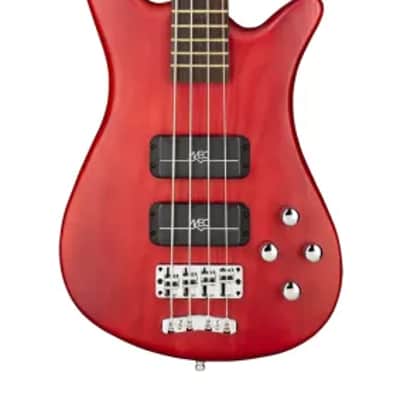 Warwick RockBass Streamer Standard, 4-String - Burgundy Red Transparent Satin image 4