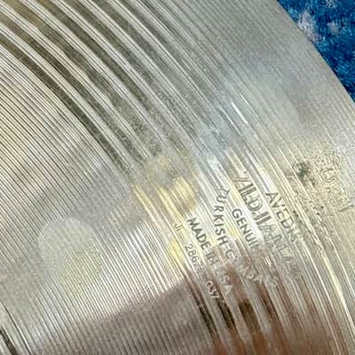 RARE SIZE 15” Zildjian A CUSTOM REZO Hihats 1307g 1653g image 10