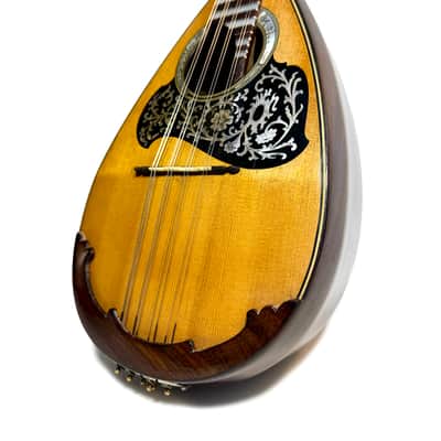 G. Kasermann High-End Curved Ribs Concert Mandolin (L’estudiantina) 1920s image 3