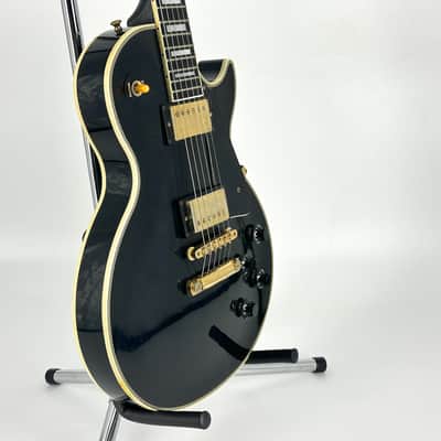 1991 Gibson Pre-Historic Les Paul '57 Custom Reissue - Ebony image 7