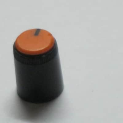 ONE lightly used genuine Boss DF-2 KNOB, fits split shaft shaft (stem) mid 1980s - early 1990s - TOP: orange with black marker // SIDEs: black // hard plastic (NO pedal / NO other items) image 20