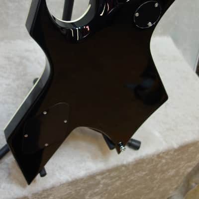 B.C. Rich Mk5 Warlock MK5-WL-BK Electric Guitar in gloss black (0997) image 8