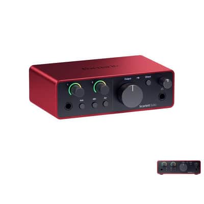Focusrite Scarlett Solo 4th Gen USB Audio Interface -NEW image 1